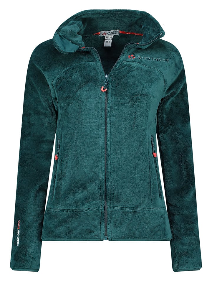 Canadian Peak Kurtka polarowa "Udilas" w kolorze morskim rozmiar: XL