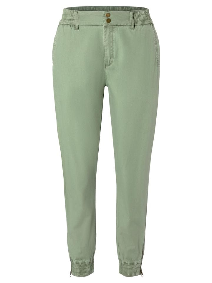 Timezone Spodnie "Amber" w kolorze jasnozielonym rozmiar: W28