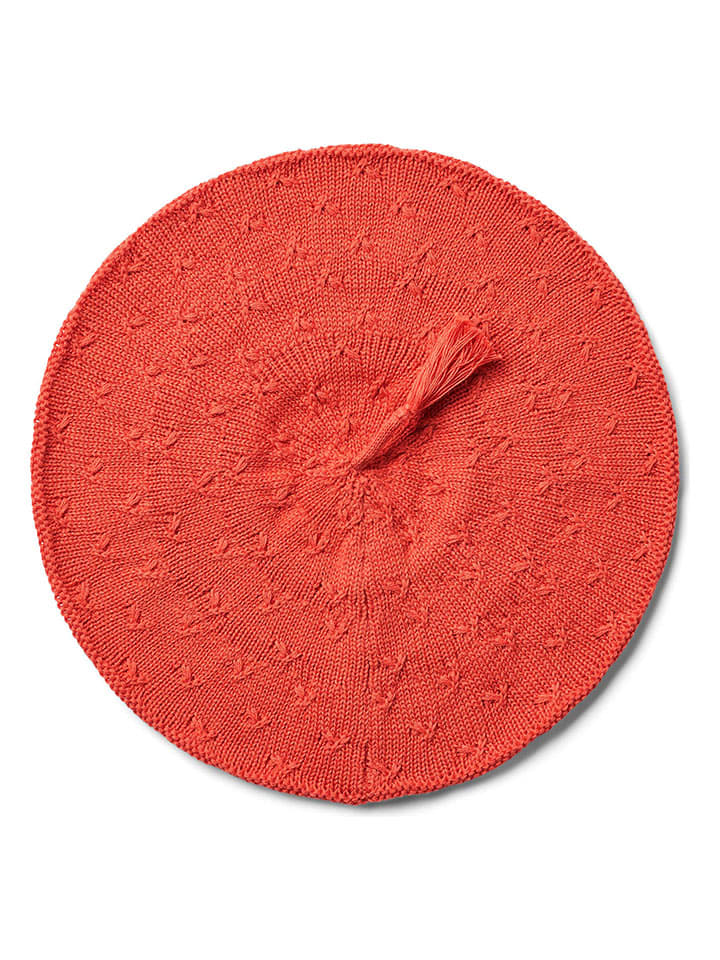 Wheat Czapka "Sonya" w kolorze czerwonym rozmiar: 56/57 cm