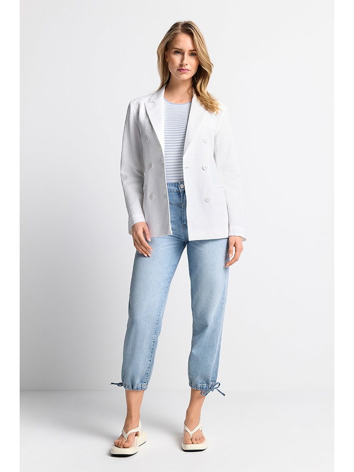 Rich & Royal Blezer w kolorze białym rozmiar: 40