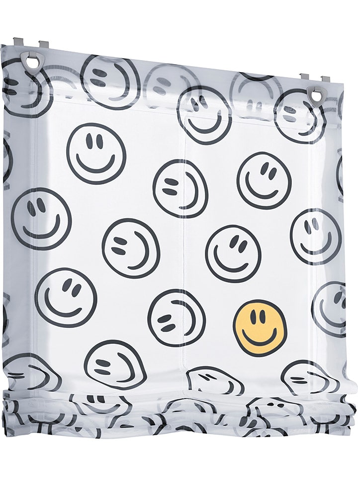 heine home Roleta rzymska w kolorze białym rozmiar: 130x60 cm