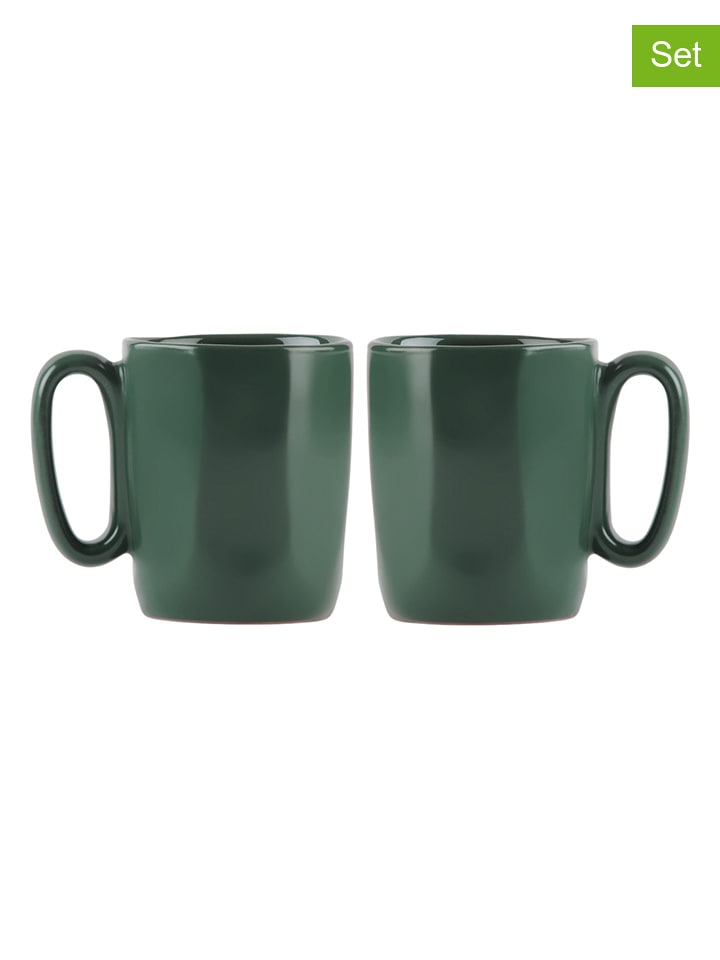 Vialli Design Kubki (2 szt.) w kolorze zielonym - 80 ml rozmiar: onesize