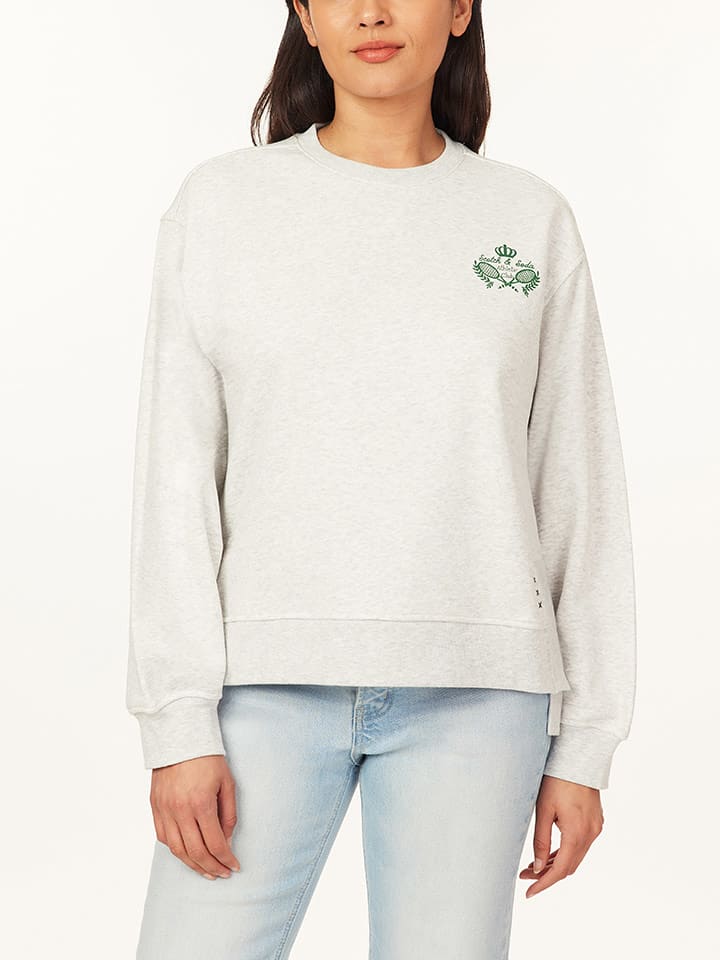 Scotch & Soda Bluza w kolorze jasnoszarym rozmiar: L