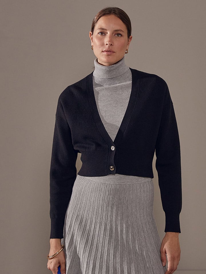 Rodier Kardigan w kolorze czarnym rozmiar: M