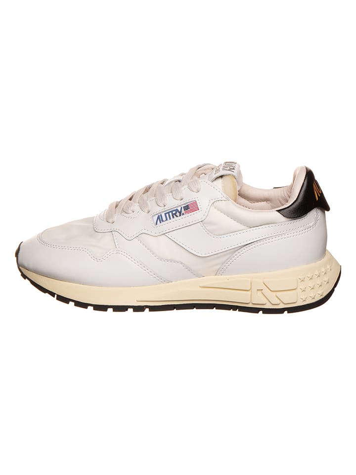 AUTRY Skórzane sneakersy "Relwind" w kolorze białym rozmiar: 46