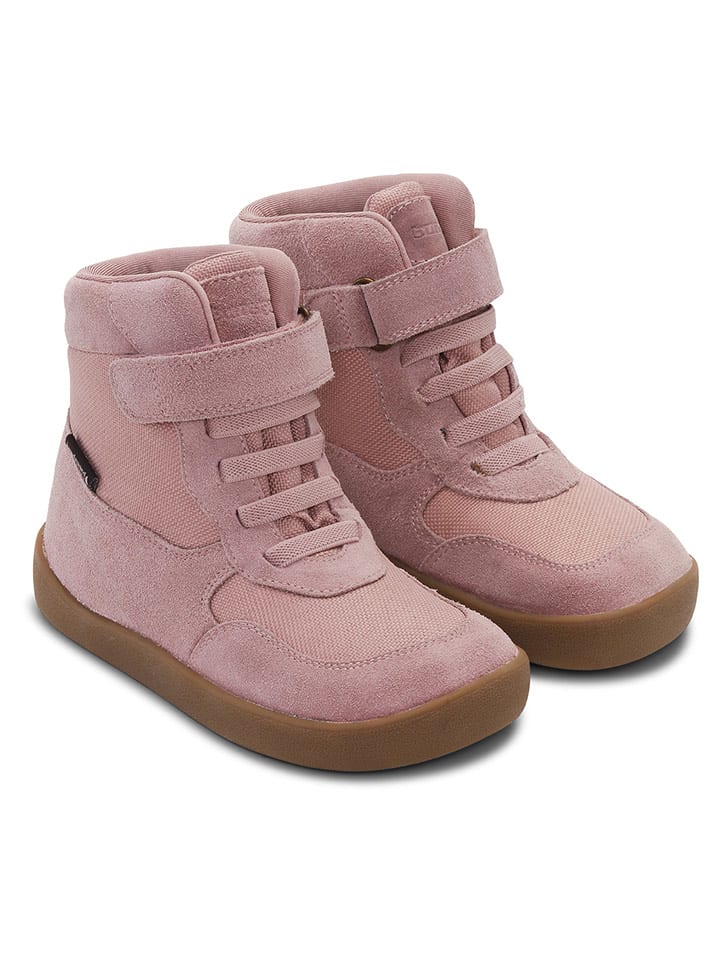 Bundgaard Skórzane botki "Brooklyn TEX" w kolorze jasnoróżowym rozmiar: 27