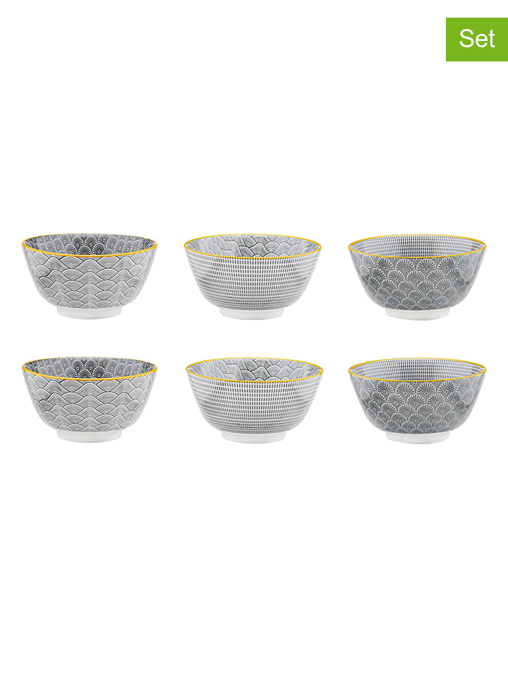 Björn Miski (6 szt.) "Eclipse" w kolorze szarym - Ø 12 cm rozmiar: onesize