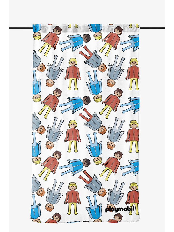 Playmobil Zasłona prysznicowa "Everywhere" w kolorze białym ze wzorem - 177 x 177 cm rozmiar: onesize