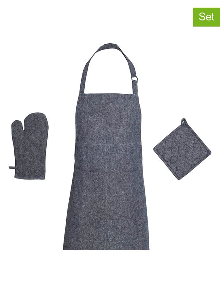 Sauter 3-częściowy zestaw w kolorze niebieskim rozmiar: onesize