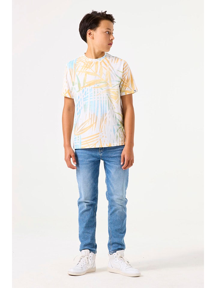 Garcia Koszulka w kolorze białym rozmiar: 164/170