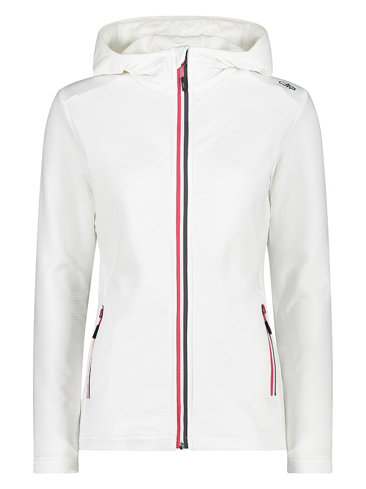 CMP Kurtka polarowa w kolorze białym rozmiar: 46