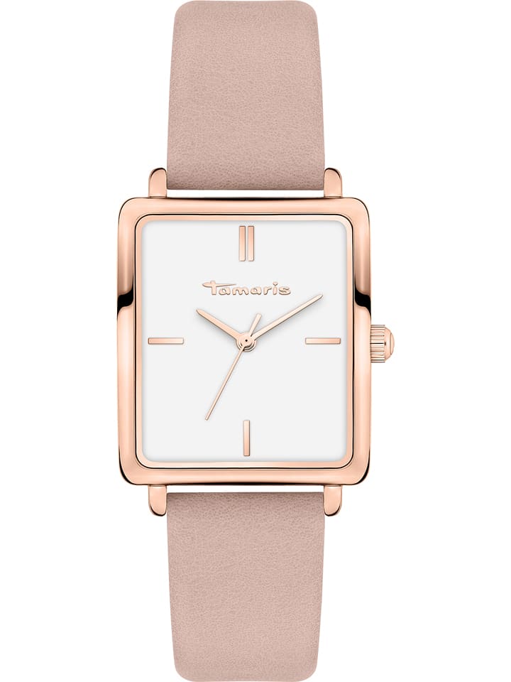 Tamaris Zegarek kwarcowy w kolorze różowozłoto-białym rozmiar: onesize