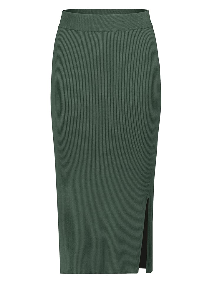 Eight2Nine Spódnica w kolorze ciemnozielonym rozmiar: L