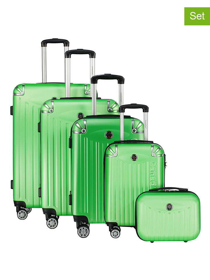 Canadian Peak 5-częściowy zestaw "Softlesseak" w kolorze zielonym rozmiar: onesize