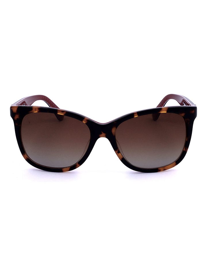 Kate Spade Damskie okulary przeciwsłoneczne w kolorze brązowym rozmiar: 54