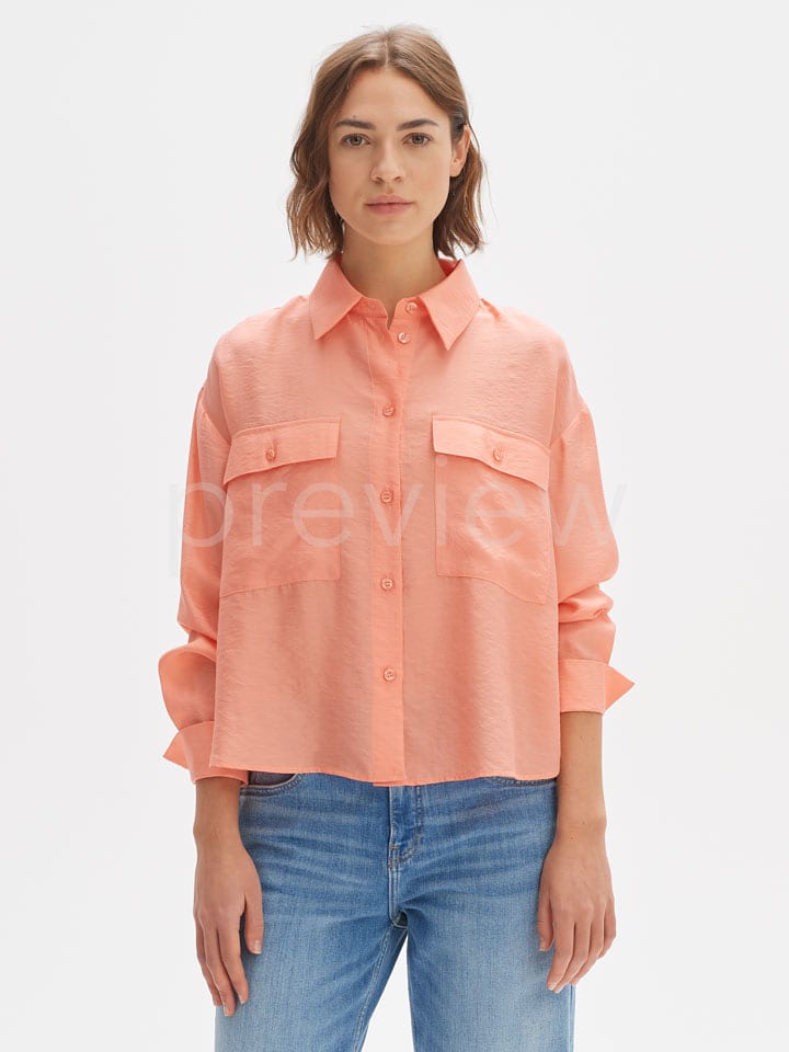 OPUS Koszula "Fastelle" w kolorze pomarańczowym rozmiar: 38