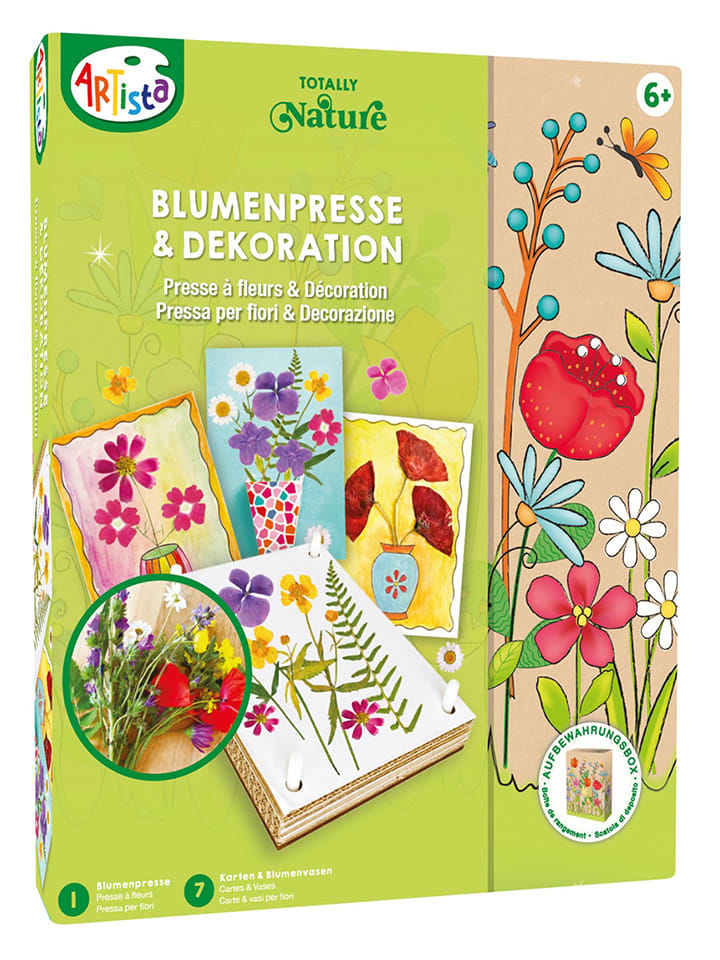 Artista Zestaw kreatywny "Flower press & decoration" - 6+ rozmiar: onesize