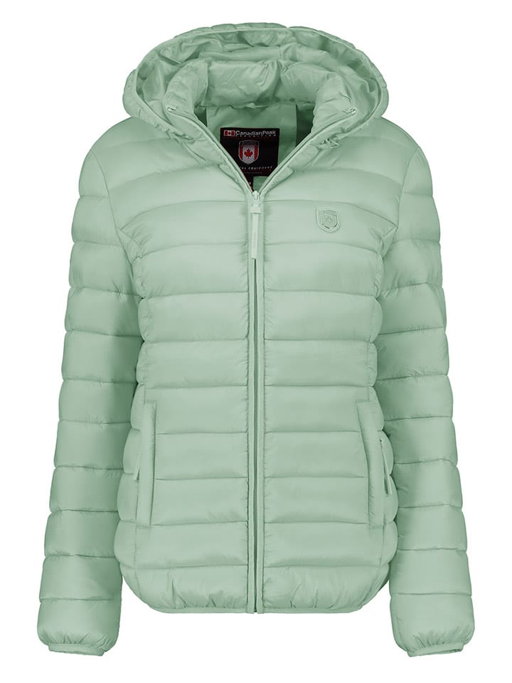 Canadian Peak Kurtka pikowana "Akitaleak" w kolorze miętowym rozmiar: L