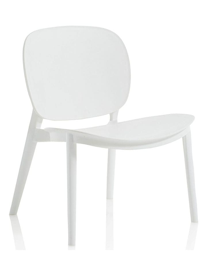 TFT Home Krzesło "Mahon" w kolorze białym - 58 x 71 x 48,5 cm rozmiar: onesize