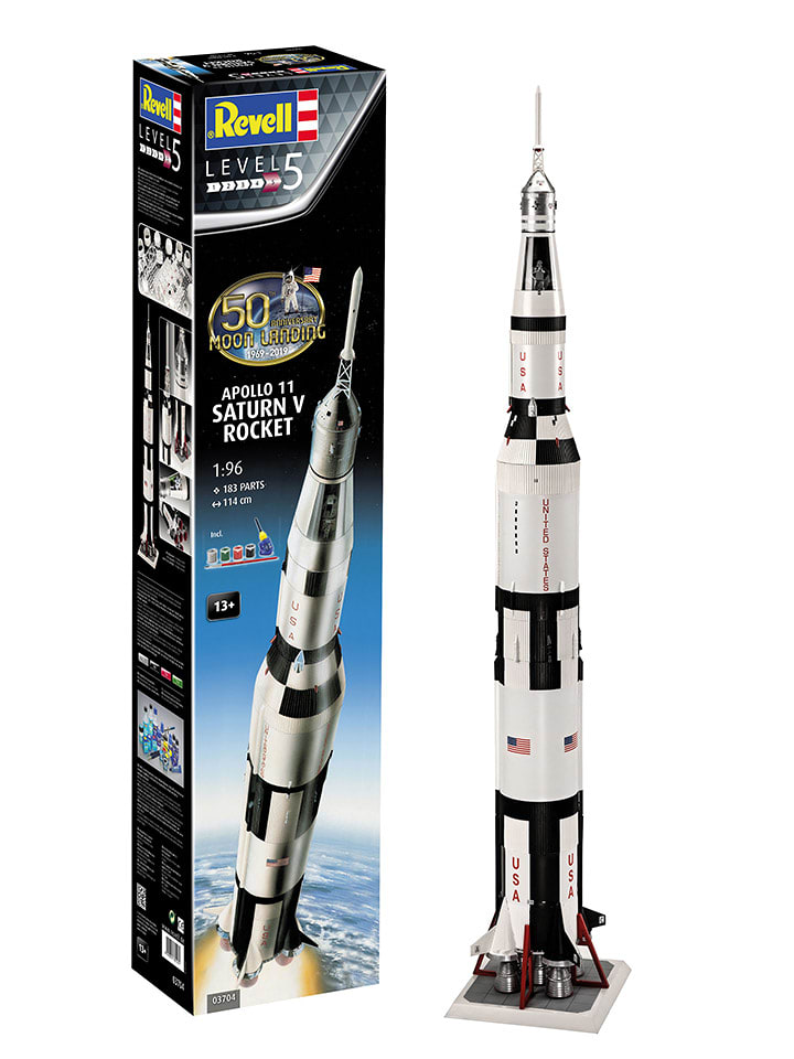 Revell Model "Raumschiff Apollo 11 Saturn V Rocket" do złożenia - 13+ rozmiar: onesize