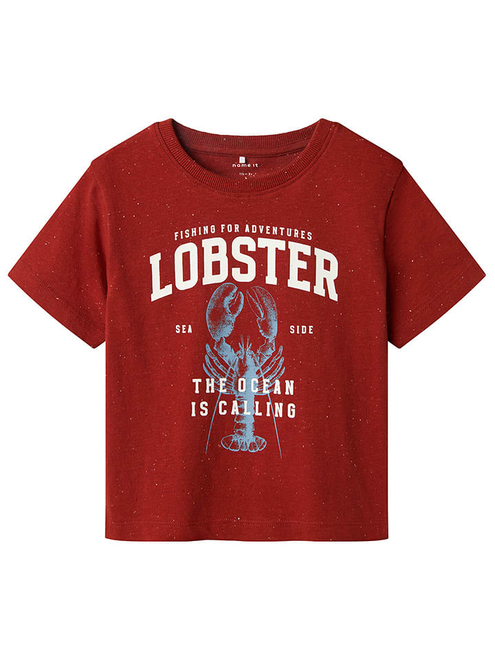 name it Koszulka "Fabi" w kolorze czerwonym rozmiar: 92