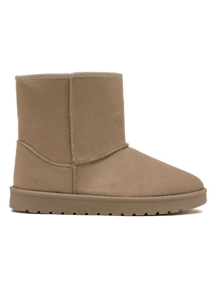 C'M Botki zimowe w kolorze jasnobrązowym rozmiar: 40