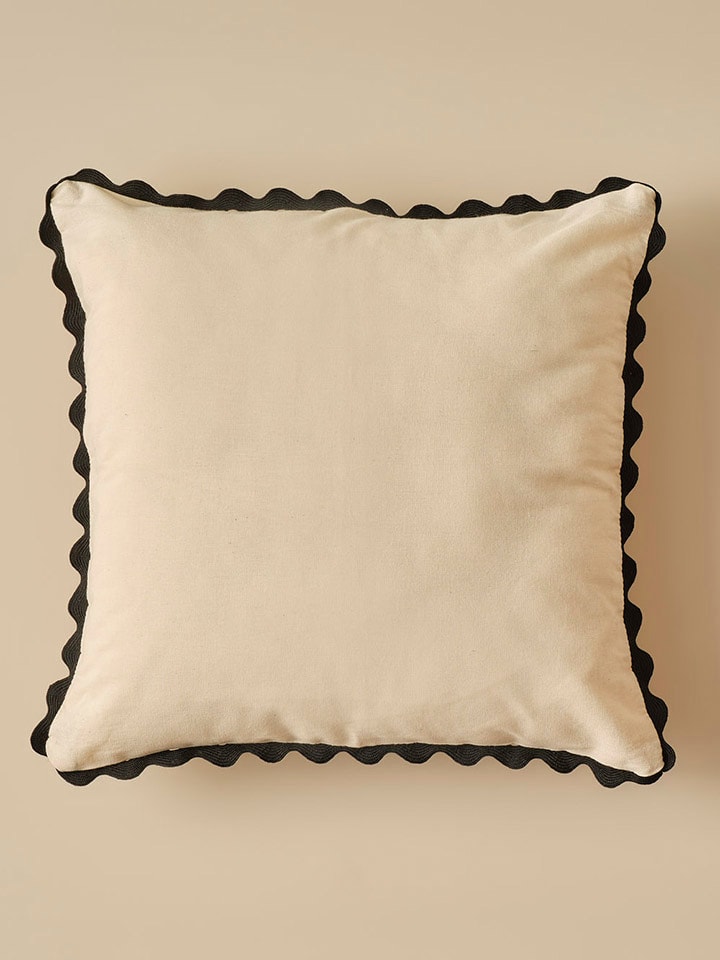 BELLA MAISON Poszewka "Madrid" w kolorze beżowym na poduszkę - 43 x 43 cm rozmiar: onesize