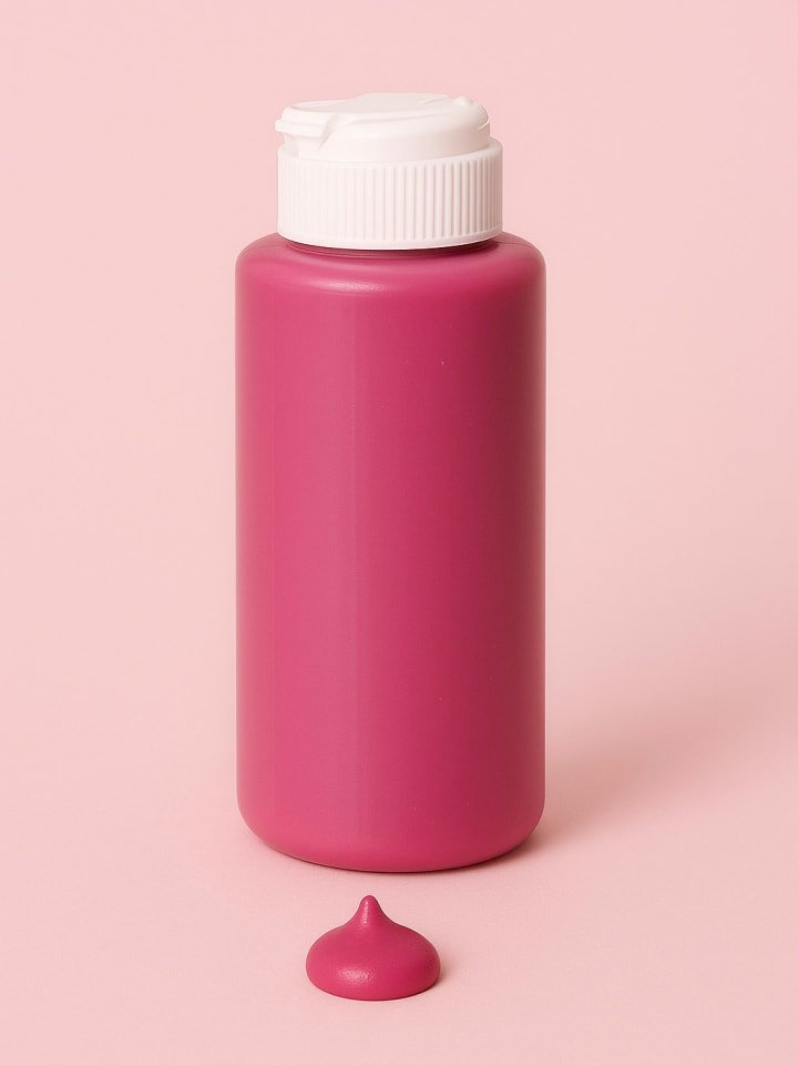 Samimi Farba w kolorze różowym do tkanin - 125 ml rozmiar: onesize