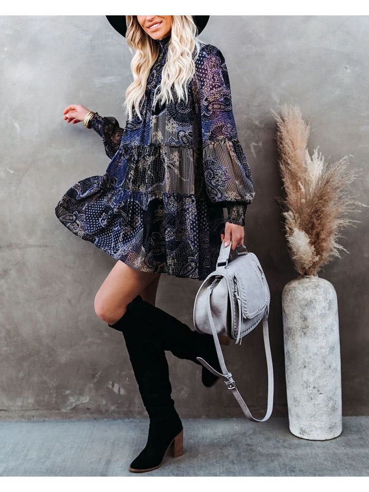 Milan Kiss Sukienka w kolorze granatowym rozmiar: S