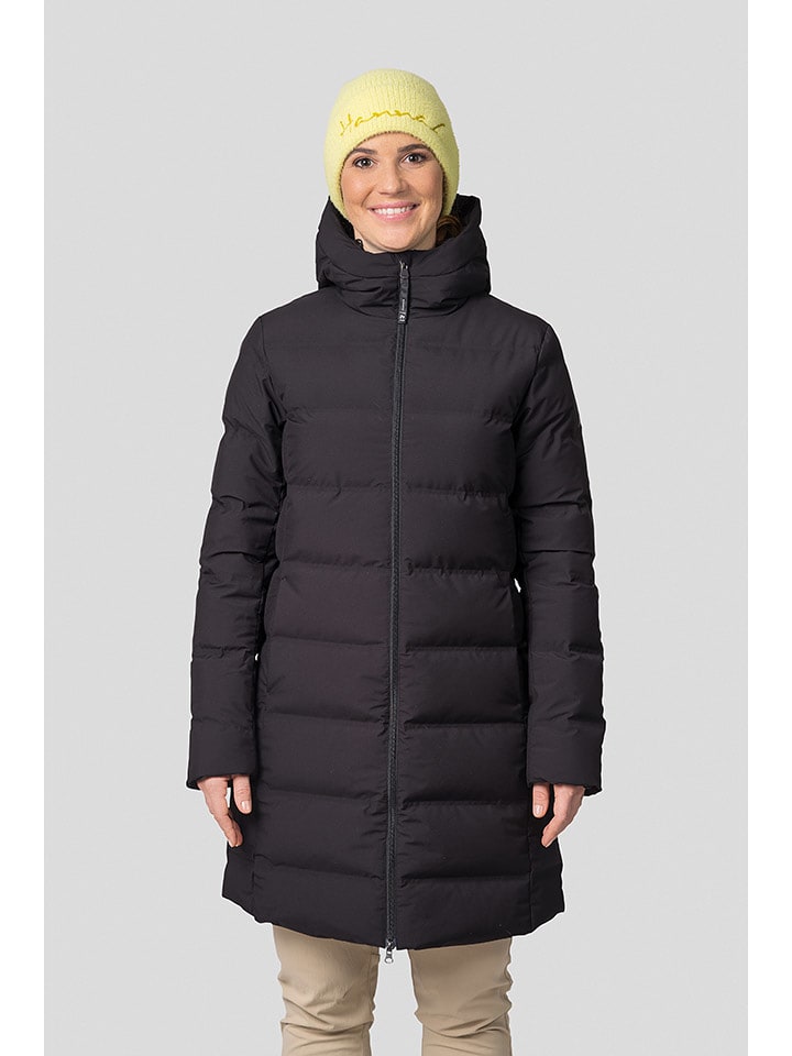 Hannah Płaszcz zimowy "Gaia" w kolorze antracytowym rozmiar: 36