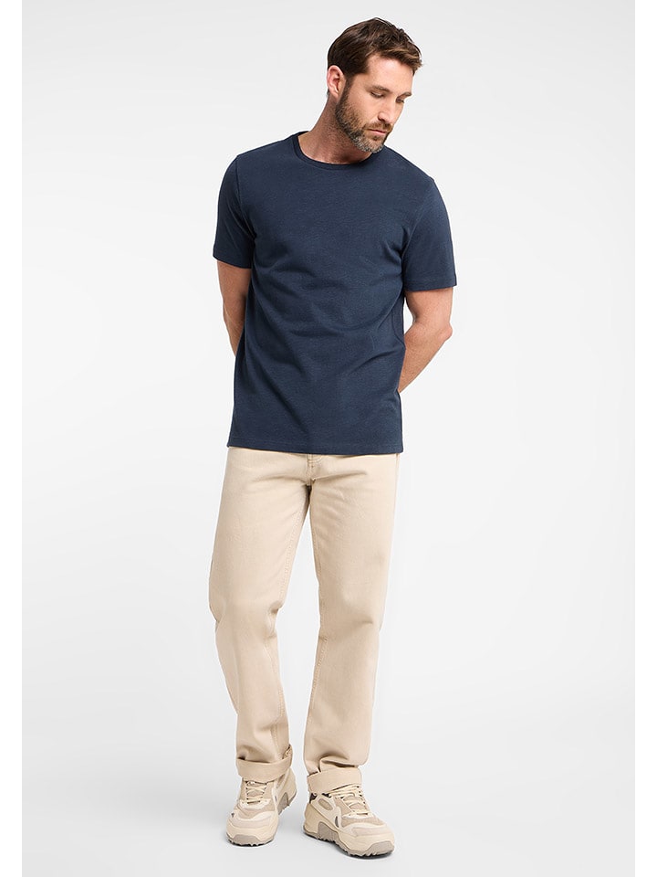 ELBSAND Koszulka "Aiko" w kolorze granatowym rozmiar: S