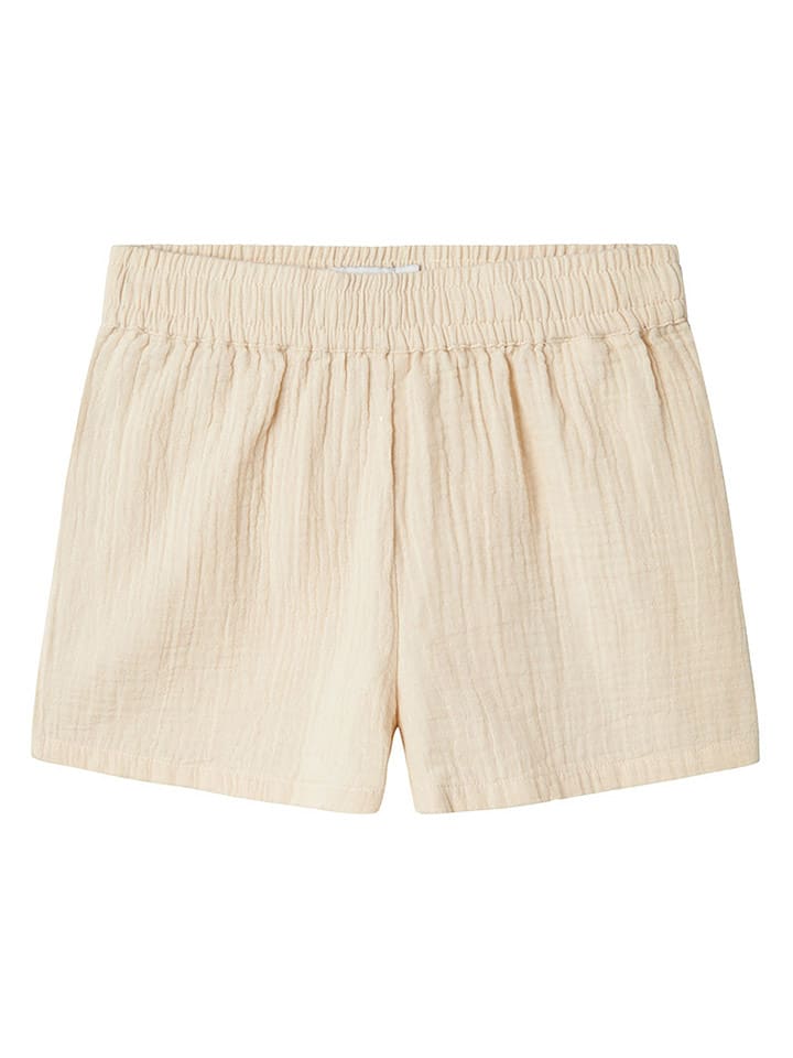 name it Szorty "Hisa" w kolorze kremowym rozmiar: 128