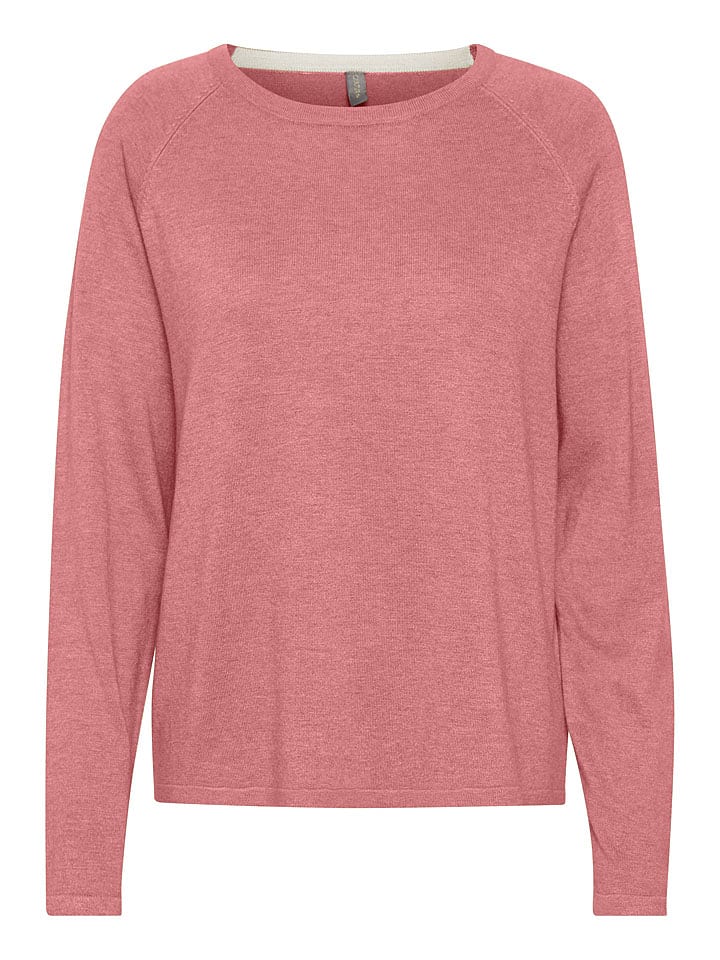 CULTURE Sweter w kolorze jasnoróżowym rozmiar: XXL