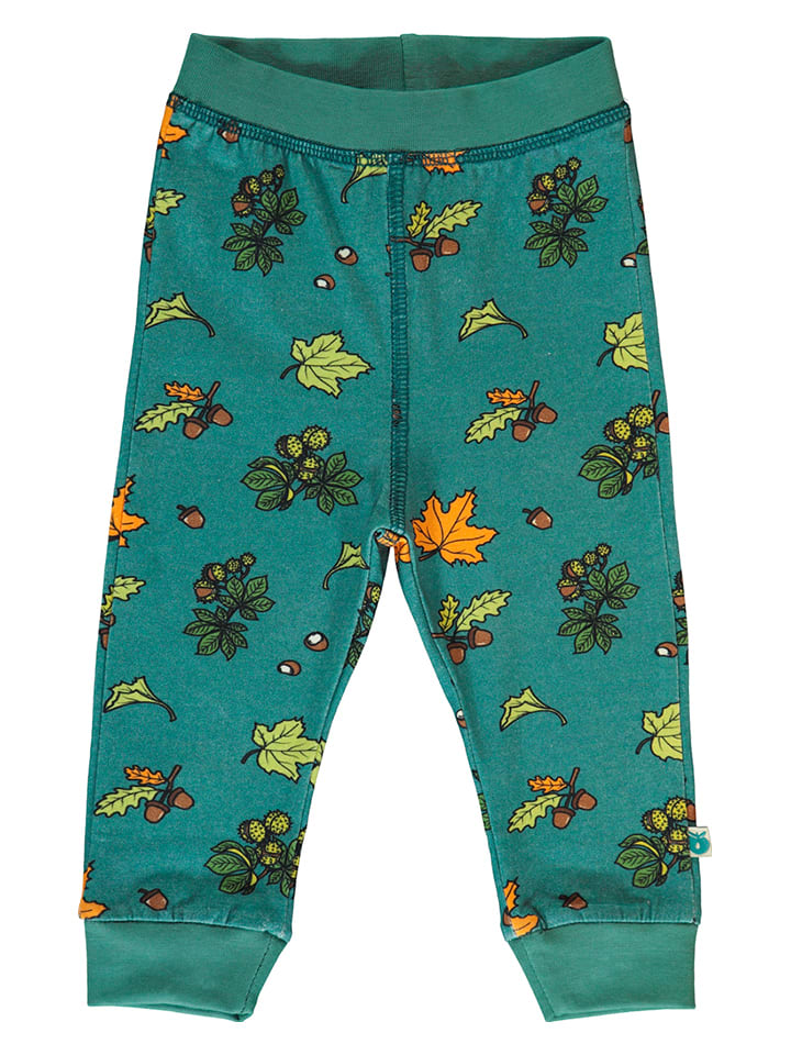 Småfolk Spodnie dresowe "Autumn" w kolorze niebieskim rozmiar: 68