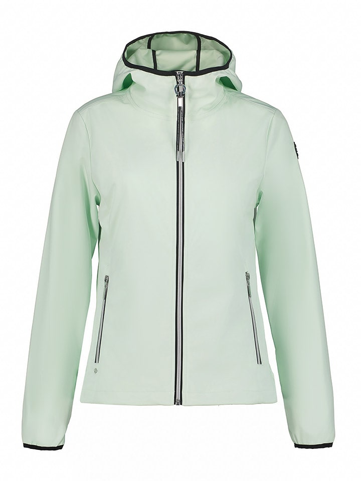 LUHTA Kurtka softshellowa "Innola" w kolorze miętowym rozmiar: 34