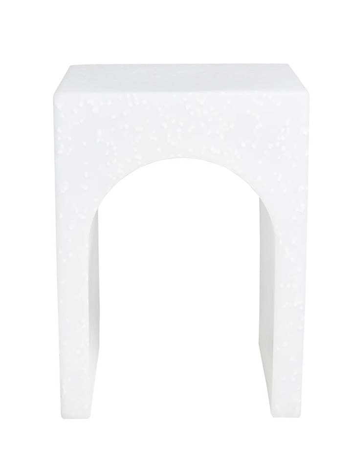 OYOY living design Hocker "Siltaa" w kolorze białym - 28 x 31 x 42 cm rozmiar: onesize