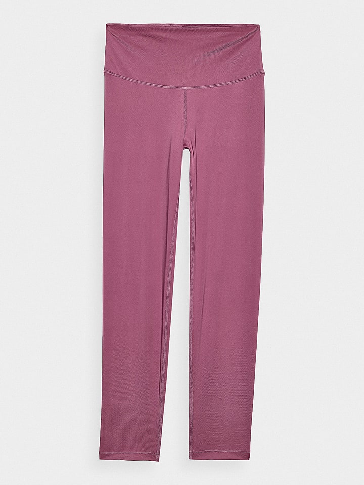 4F Legginsy sportowe w kolorze różowym rozmiar: XS