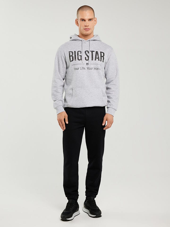 BIG STAR Spodnie dresowe "Brutus" w kolorze czarnym rozmiar: XXL