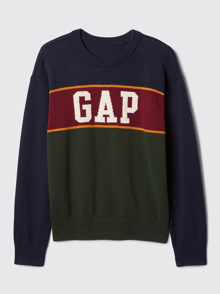 GAP Sweter w kolorze granatowo-oliwkowym rozmiar: 152/158