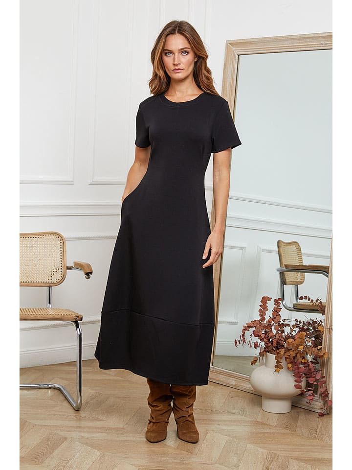 Joséfine Sukienka "Lioris" w kolorze czarnym rozmiar: L