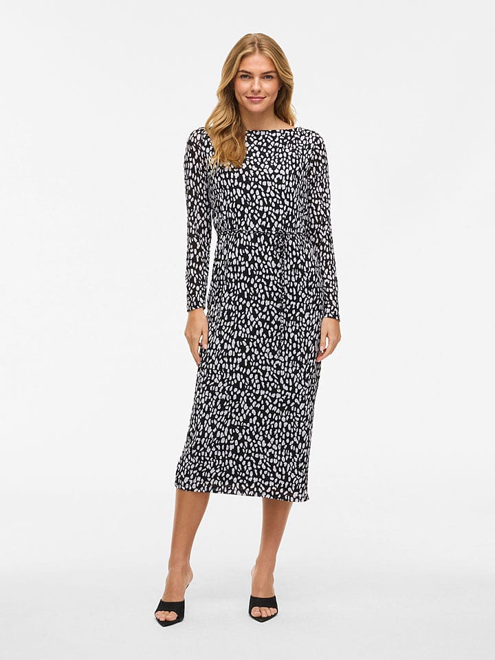 Vila Sukienka "Vilarine" w kolorze czarno-białym rozmiar: XXL