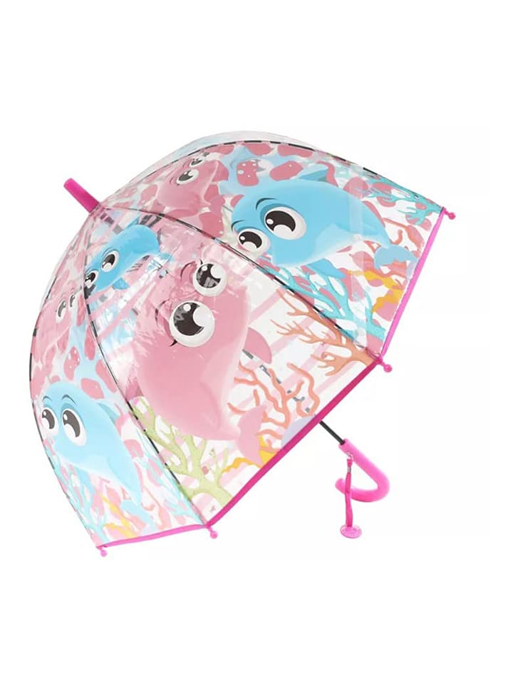 Le Monde du Parapluie Parasol dziecięcy w kolorze niebiesko-jasnoróżowym - Ø 70 cm rozmiar: onesize