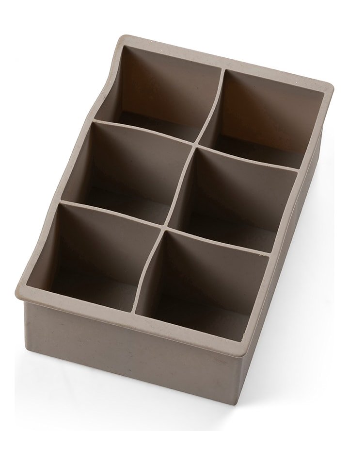 Bitz Forma w kolorze szarym do kostek lodu - 17 x 11,5 x 5 cm rozmiar: onesize