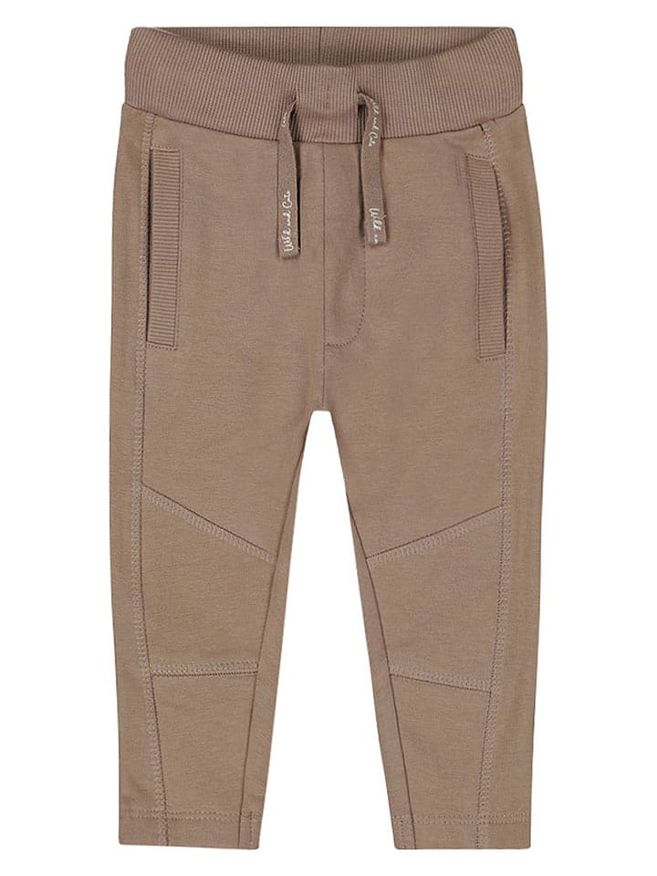 Dirkje Spodnie dresowe w kolorze jasnobrązowym rozmiar: 110