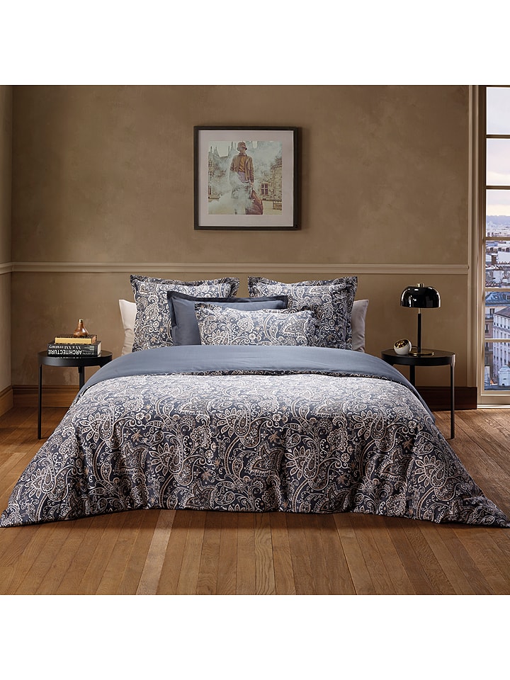 Chevignon Komplet pościeli satynowej w kolorze ciemnoszarym rozmiar: 135x200 cm