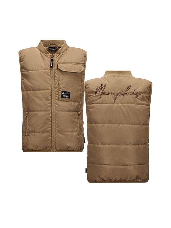 Retour Kamizelka w kolorze jasnobrązowym rozmiar: 134/140