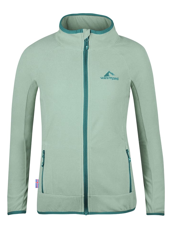 Westfjord Kurtka polarowa "Reynisfjara" w kolorze miętowym rozmiar: XL