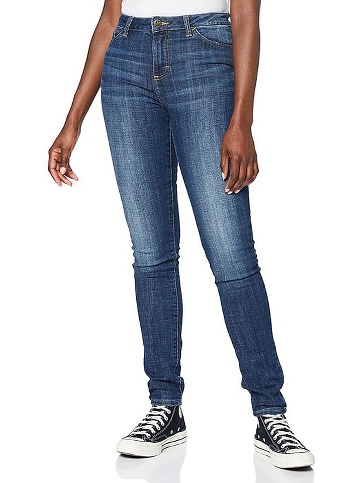 Lee Dżinsy "Legendary" - Skinny fit - w kolorze granatowym rozmiar: W29/L33