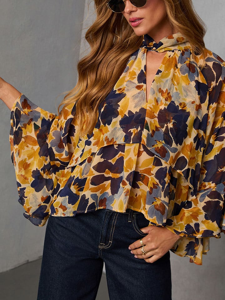 Milan Kiss Bluzka w kolorze żółtym rozmiar: XL