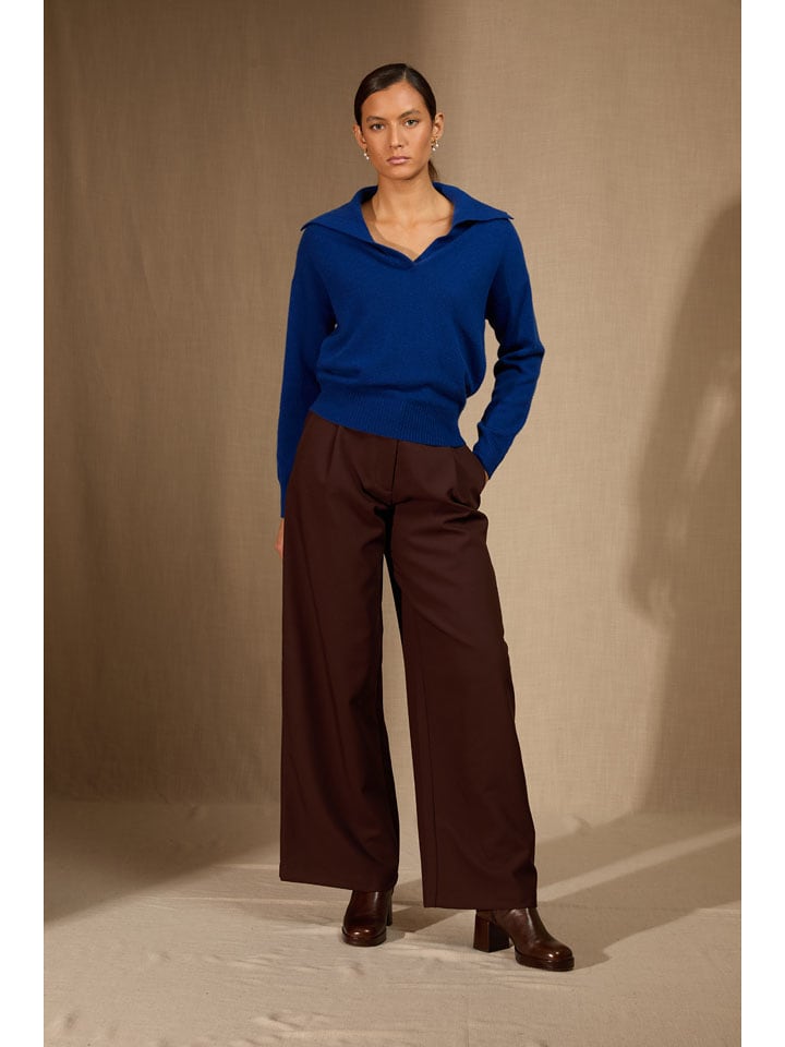 Perfect Cashmere Kaszmirowy sweter "Crimson" w kolorze granatowym rozmiar: S